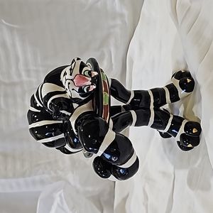 SWAK Lynda Coreille Sleeping Clancy Cat with table.